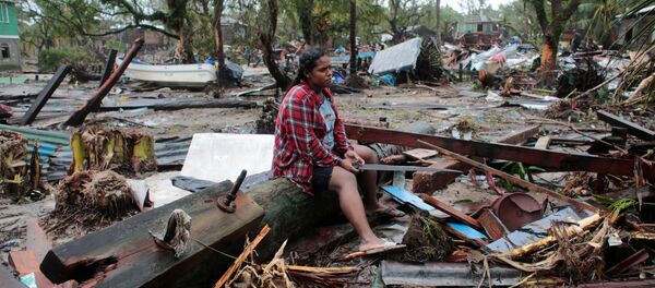 Consecuencias del huracán Iota en Nicaragua - Sputnik Mundo