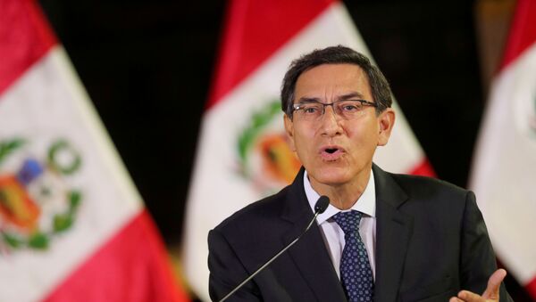 Martín Vizcarra, expresidente de Perú - Sputnik Mundo