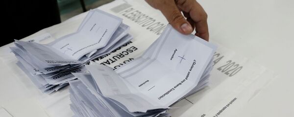 Plebiscito constitucional en Chile - Sputnik Mundo