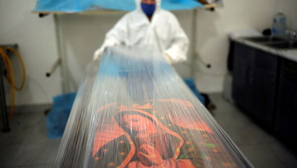 Un fallecido por las enfermedades provocadas por el coronavirus, México - Sputnik Mundo