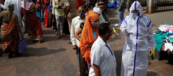 Coronavirus en la India - Sputnik Mundo
