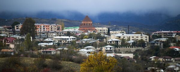 Stepanakert, capital de la autoproclamada república de Nagorno Karabaj - Sputnik Mundo