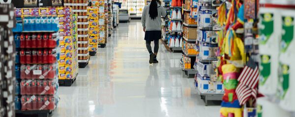 Un supermercado (imagen referencial) - Sputnik Mundo