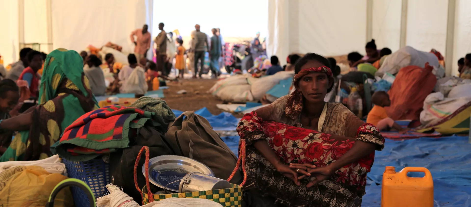Refugiados etíopes que huien de Tigray Refugiados etíopes que huien de Tigray - Sputnik Mundo, 1920, 27.11.2020