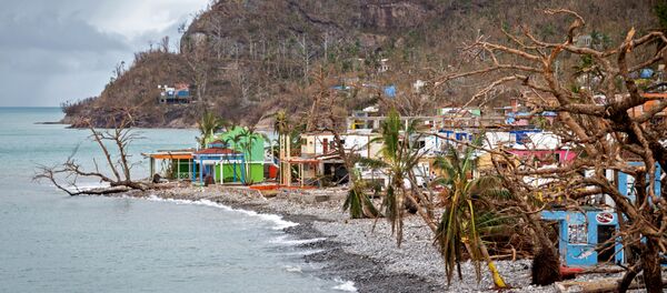 Consecuencias del huracán Iota en Providencia - Sputnik Mundo