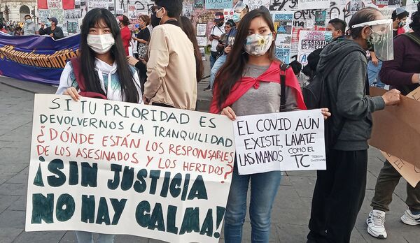 La nueva generación que tomó las calles en Perú - Sputnik Mundo