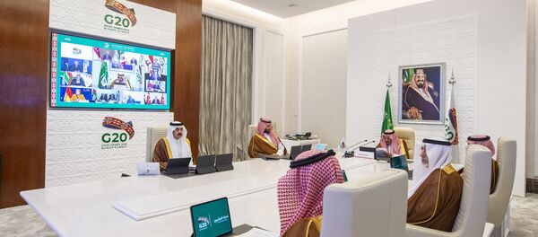 La cumbre virtual del G20 presidida por Arabia Saudí - Sputnik Mundo