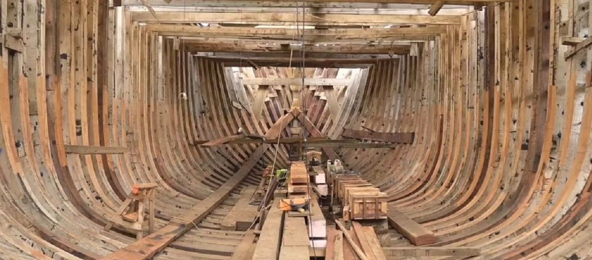 Así crean a Ceiba, el barco de carga ecológico más grande del mundo hecho en Costa Rica - Sputnik Mundo, 1920, 22.11.2020