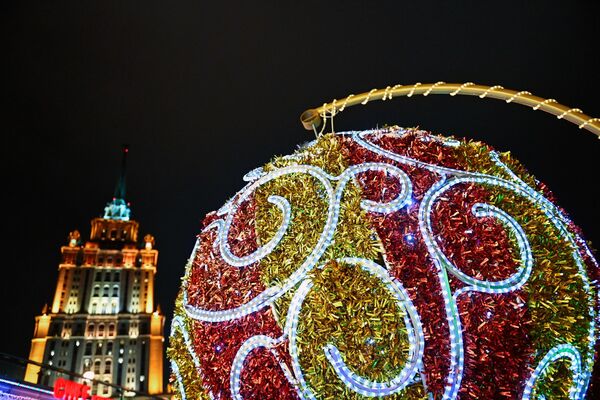 Ciudades del mundo decoradas para Navidad y Nochevieja 

 - Sputnik Mundo