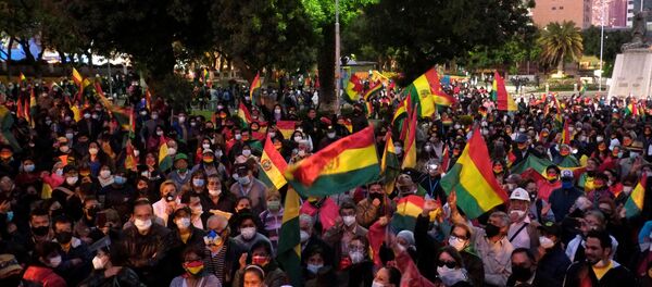 Protestas en Bolivia - Sputnik Mundo