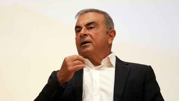 Carlos Ghosn, expresidente de Nissan-Renault - Sputnik Mundo