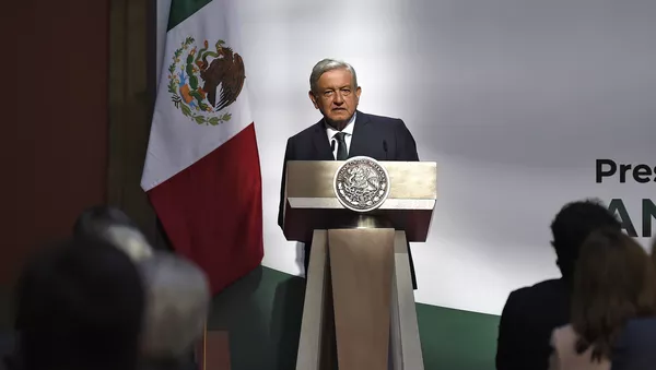 Andrés Manuel López Obrador, presidente de México - Sputnik Mundo