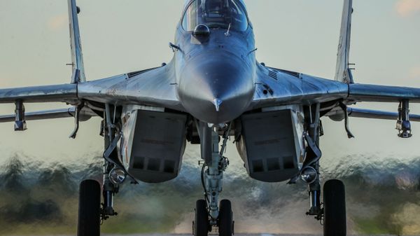 Un caza MiG-29 Un caza MiG-29 - Sputnik Mundo