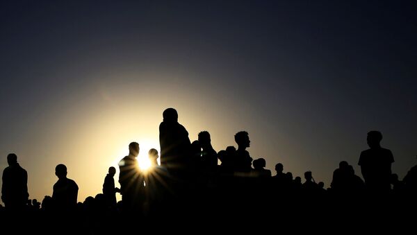 Etíopes que escaparon de la masacre en la región etíope de Tigray - Sputnik Mundo