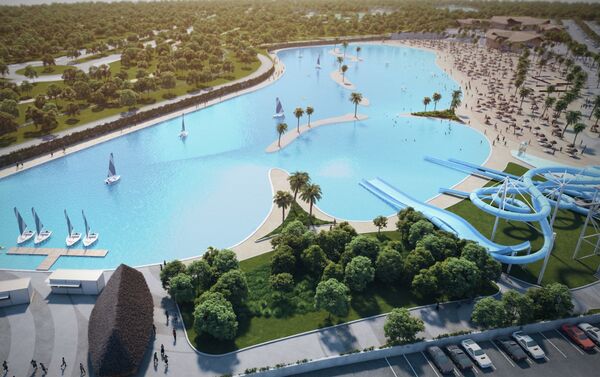 La playa de Alovera tendrá 15.000 metros cuadrados de playa urbana - Sputnik Mundo