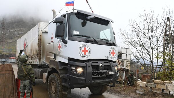 CICR en Nagorno Karabaj CICR en Nagorno Karabaj - Sputnik Mundo