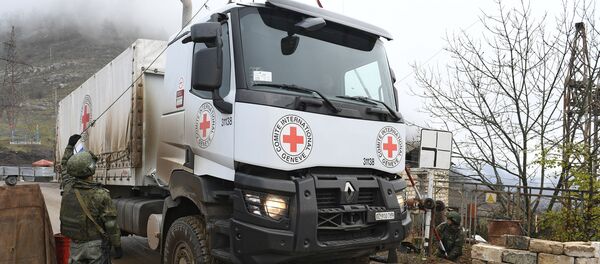 CICR en Nagorno Karabaj - Sputnik Mundo