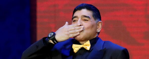 Diego Armando Maradona, exfutbolista argentino - Sputnik Mundo