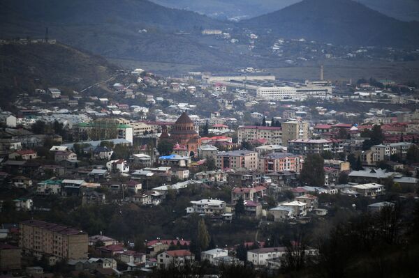 Stepanakert, capital de la autoproclamada república de Nagorno Karabaj - Sputnik Mundo