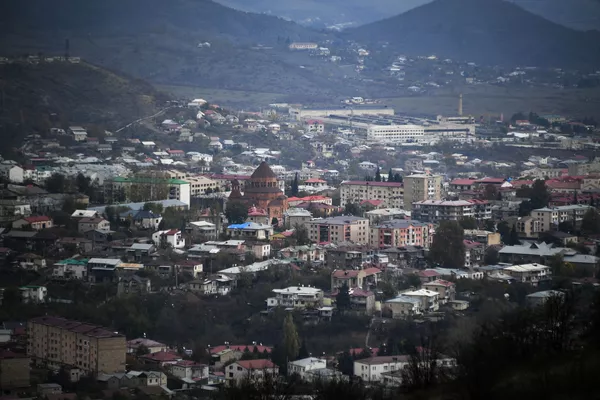 Stepanakert, capital de la autoproclamada república de Nagorno Karabaj Stepanakert, capital de la autoproclamada república de Nagorno Karabaj - Sputnik Mundo