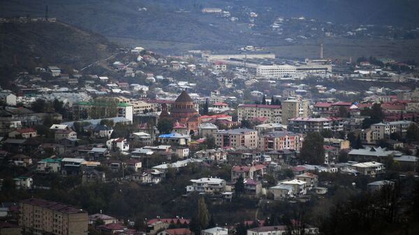 Stepanakert, capital de la autoproclamada república de Nagorno Karabaj - Sputnik Mundo