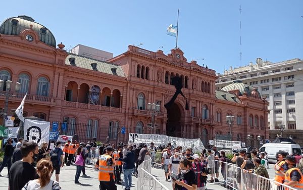 Velorio de Diego Maradona en la Casa Rosada Velorio de Diego Maradona en la Casa Rosada - Sputnik Mundo