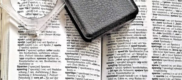 Imagen referencial de un diccionario - Sputnik Mundo