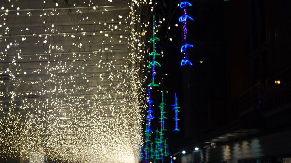 Luces de Navidad en Madrid  - Sputnik Mundo