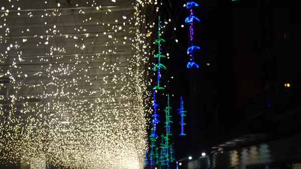 Luces de Navidad en Madrid  - Sputnik Mundo