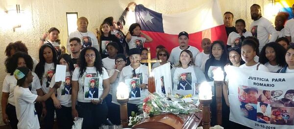 Velorio de Romario Veloz - Sputnik Mundo