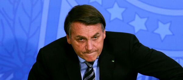 Jair Bolsonaro, presidente de Brasil - Sputnik Mundo