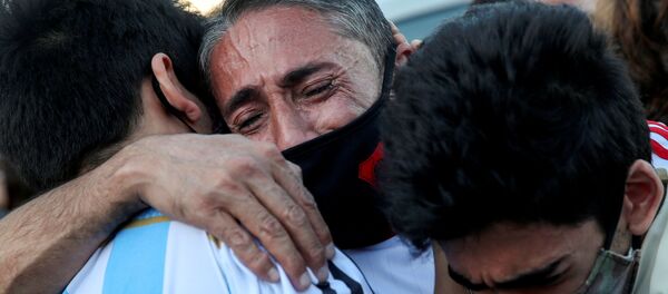 Velorio de Diego Maradona en Buenos Aires, Argentina - Sputnik Mundo