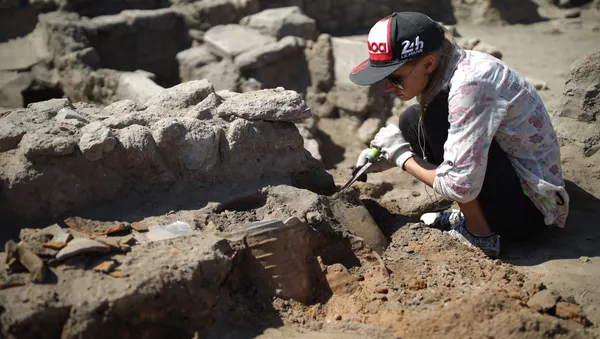 Unas excavaciones arqueológicas (archivo)