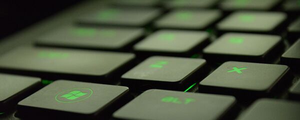 Un teclado de Windows, referencial - Sputnik Mundo