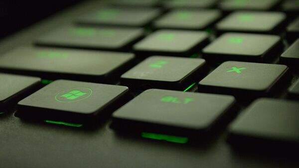 Un teclado de Windows, referencial - Sputnik Mundo