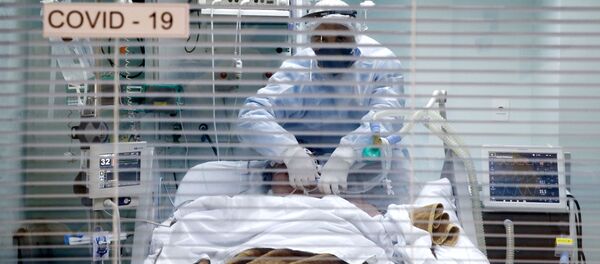 Un hospital en Brasil - Sputnik Mundo