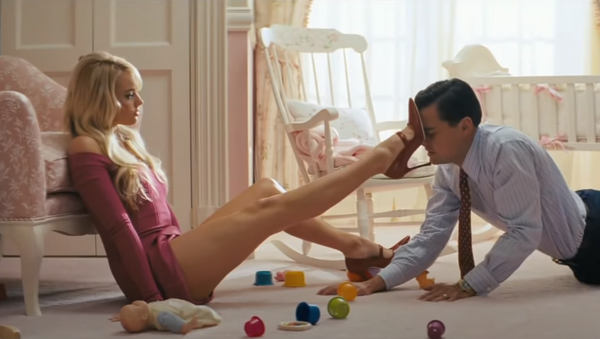 Escena de la película 'El lobo de Wall Street' (Paramount Pictures, 2013) - Sputnik Mundo