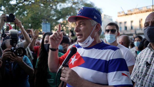 Miguel Díaz-Canel, presidente de Cuba - Sputnik Mundo