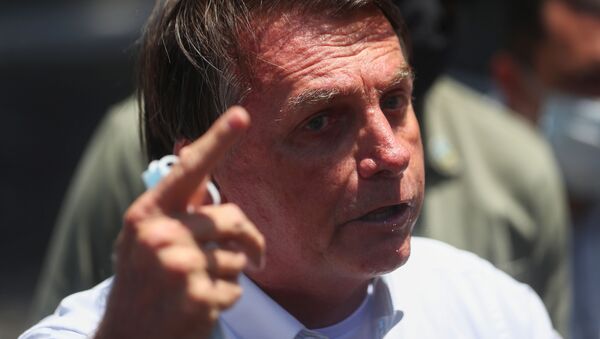 Jair Bolsonaro, presidente de Brasil - Sputnik Mundo