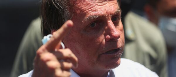 Jair Bolsonaro, presidente de Brasil - Sputnik Mundo