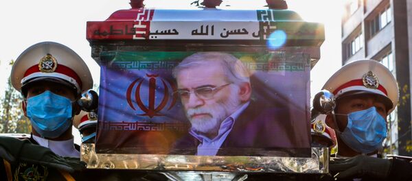 El funeral del físico nuclear iraní, Mohsen Fajrizade - Sputnik Mundo