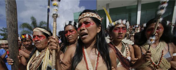 Nemonte Nenquimo, líder indígena del pueblo Waorani - Sputnik Mundo