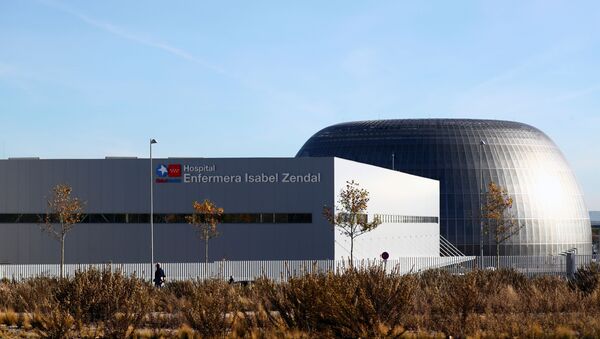 Vista general del hospital Enfermera Isabel Zendal (Madrid) - Sputnik Mundo