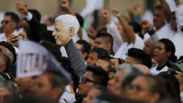 Celebración del cumpleaños del presidente de México, Andrés Manuel López Obrador, el 1 de julio de 2019 - Sputnik Mundo