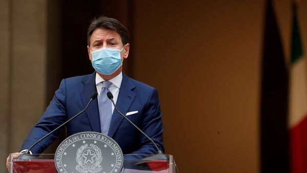 Giuseppe Conte, primer ministro italiano  - Sputnik Mundo