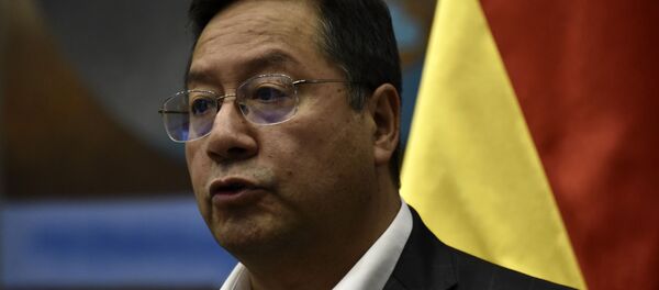 Luis Arce, presidente de Bolivia - Sputnik Mundo