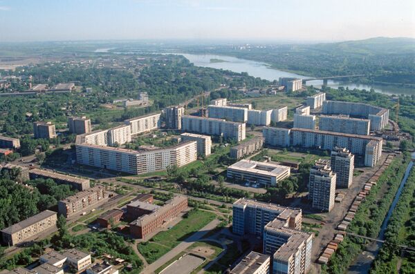 La ciudad de Novokuznetsk en 1996 - Sputnik Mundo