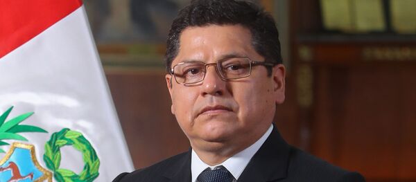 Rubén Vargas, ministerio del Interior de Perú - Sputnik Mundo