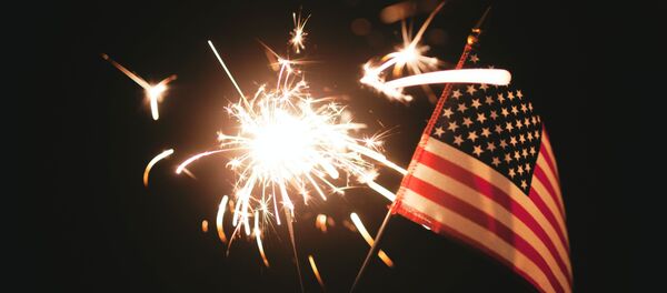 Bandera de EEUU - Sputnik Mundo