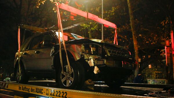 Coche que atropelló a peatones en la ciudad alemana de Tréveris - Sputnik Mundo